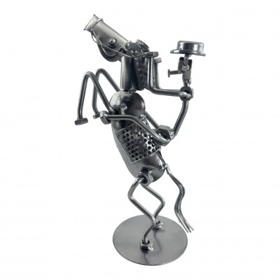 УЦЕНКА Техно-арт Всадник металл (25х11,5х8,5 см)