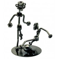 Техно-арт Футболисты металл (17х15,5х10,5 см)