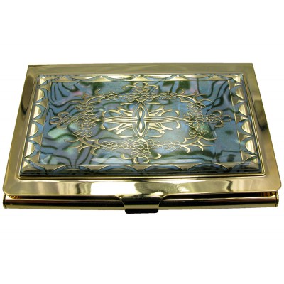 Визитница Золото (9,5х6,5х0,5 см)19306 M