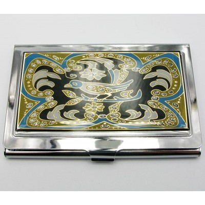 Визитница Серебро (9,5х6,5х0,5 см)19328 L