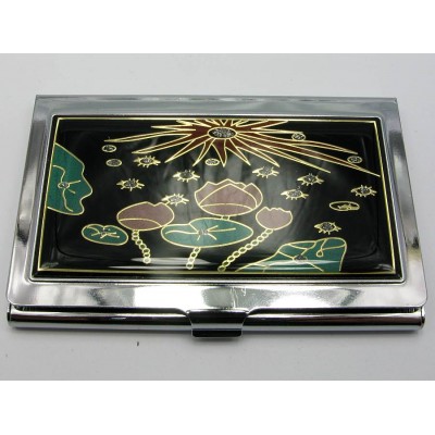 Визитница Серебро (9,5х6,5х0,5 см)19328 R