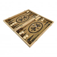 Нарды+шахматы+шашки бамбук (40 × 38 × 1.7 см)
