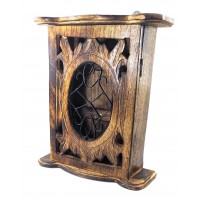 Ключница резная манговое дерево (25х21х8,5 см)