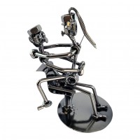 Техно-арт Любовь в офисе металл (18х13х10 см)