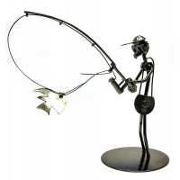 Техно-арт Спиннингист металл (19х21х10 см) Техно-арт Спиннингист металл (19х21х10 см)