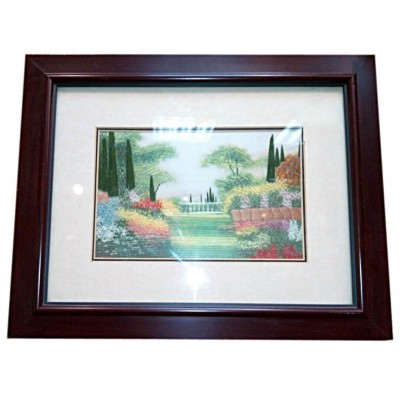 Картина с вышивкой