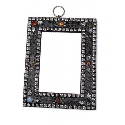 Зеркало с камнями  (8" * 6") код 21632