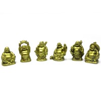 Хотей каменная крошка набор (6шт) желтый (h-5  см упаковка25,5х7,5х3 см)