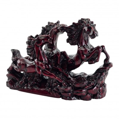 Кони 3шт каменная крошка коричневые (9,4 × 15 × 5 см) Кони 3шт каменная крошка коричневые (9,4 × 15 × 5 см)