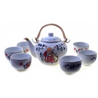 Сервиз фарфор (TSR6022) 1 чайник+6 чашек Шоусин (200/800 мл, чашка/чайник) Сервиз фарфор (TSR6022) 1 чайник+6 чашек Шоусин (200/800 мл, чашка/чайник)