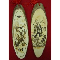 Панно рисунок на дереве h 30см