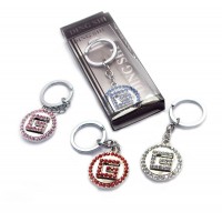 Брелок со стразами (Y) G (12 шт/уп)