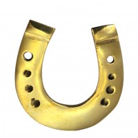 Подкова бронзовая  (4,7 х 4,7 х 0,2 см)