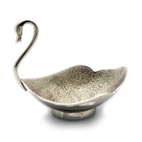 Менажница Лебедь хром (17х14,5х10,3 см)