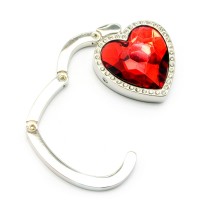 Сумкодержатель для женской сумочки Сердечко красное Сумкодержатель для женской сумочки Сердечко красное