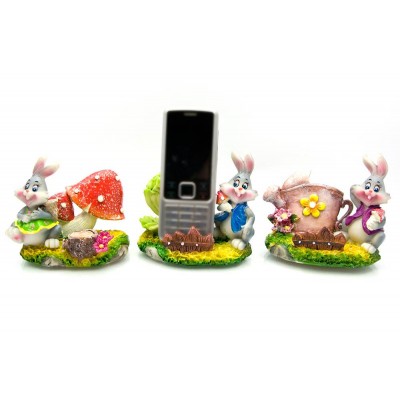Кролик подставка под телефон (8,5х9,5х6,5 см)