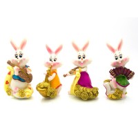 Кролик Музыкант (4 шт/уп)(10х5х4,5 см) Кролик Музыкант (4 шт/уп)(10х5х4,5 см)