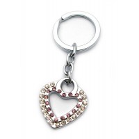 Брелок со стразами (S) Сердечко (12 шт/уп) Брелок со стразами (S) Сердечко (12 шт/уп)