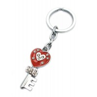 Брелок со стразами (S) Ключик