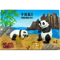 Магнит на холодильник Панды