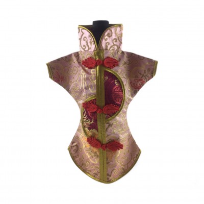 Чехол на бутылку розовый Кимоно (28х25 см) Чехол на бутылку розовый Кимоно (28х25 см)