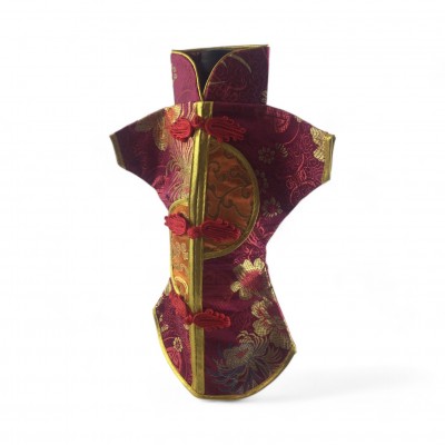 Чехол на бутылку малиновый Кимоно (28х25 см) Чехол на бутылку малиновый Кимоно (28х25 см)