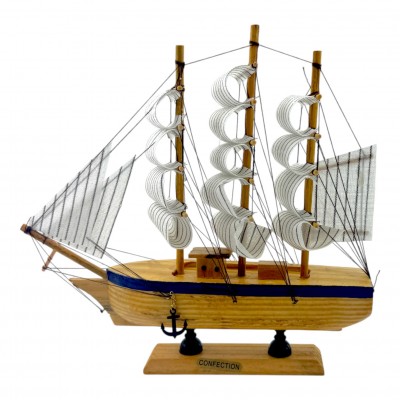 Модель парусника на подставке (24)(24,5х24х6 см)A Модель парусника на подставке (24)(24,5х24х6 см)A