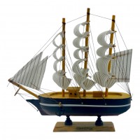 Модель парусника на подставке (24)(24,5х24х6 см)E Модель парусника на подставке (24)(24,5х24х6 см)E