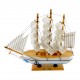 Модель парусника на подставке (24)(24,5х24х6 см)F