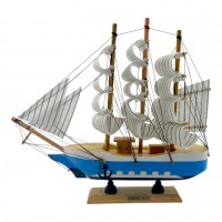 Модель парусника на подставке (24)(24,5х24х6 см)