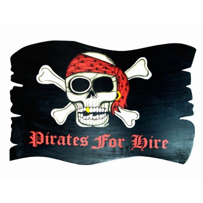 Картина Веселый Роджер (60х1х40 см)