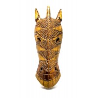Маска деревянная Зебра (9,5х4х27 см) Маска деревянная Зебра (9,5х4х27 см)