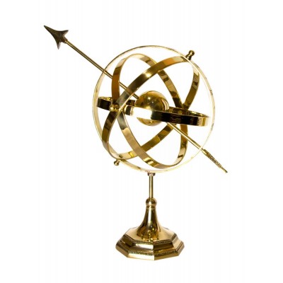 Сфера на подставке Гороскоп бронза (45х24,5х35 см)