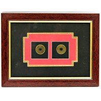 Картина 2 монеты (23,5х17,5х1 см)