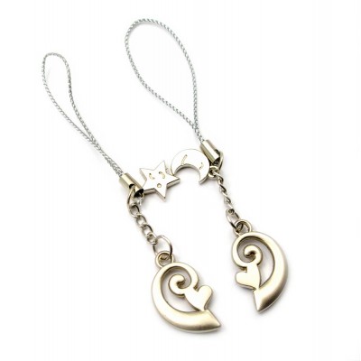 Брелоки для влюбленных (C) "Наручники" (20 шт/уп) код 24603