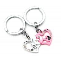 Брелоки  для влюбленных (Q) Сердечки (1610)