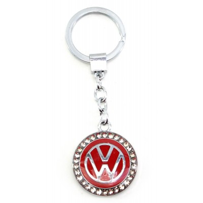 Брелок автомобильный (BA) 'Volkswagen' красный