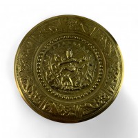 Тарелка настенная бронзовая Танцующий Шива (d-18,5 см)