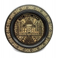 Тарелка бронзовая настенная (20 см)(Wall Plate BD 8)
