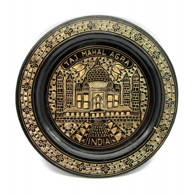 Тарелка бронзовая настенная (20 см)(Wall Plate BD 8") код 24727