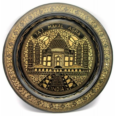 Тарелка бронзовая настенная (29 см)(Wall Plate BD 12)