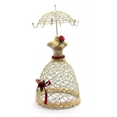 Подставка под бижутерию Манекен с зонтом (27х13х13 см) Подставка под бижутерию "Манекен с зонтом" (27х13х13 см)(CT9716S) код 25199