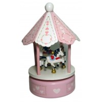 Карусель музыкальная (d-12,5 h-20,5 см)F