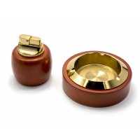 Подарочный набор (Пепепельница с зажигалкой)