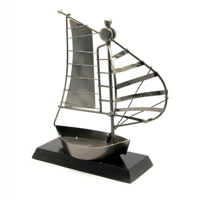 Техно-арт Парусник (26х22,5х9 см)