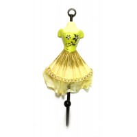 Вешалка-ключница для одежды Манекен зеленый (28х13х13 см)