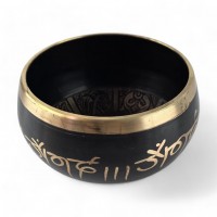 Чаша поющая Черный Лотос ( 7х 13х 11,5 см)