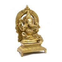 Ганеша  бронза (18,5х9,5х7 см)