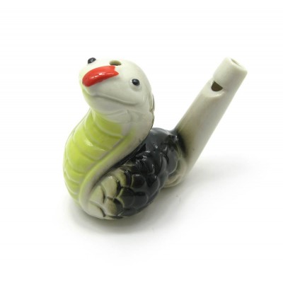 Свистулька керамическая "Змея" (6,5х8х3,5 см) код 25969