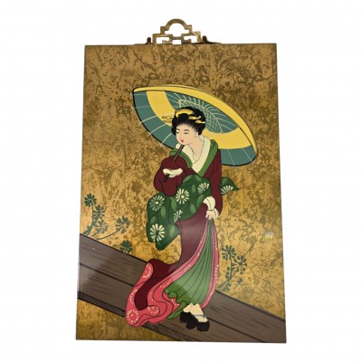 Картина Гейша с зонтом (30 х 20 х 0,9 см) Картина Гейша с зонтом (30 х 20 х 0,9 см)